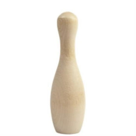 Gold Bowling Pin - Brand New BP5000-10 Wooden Bowling Pin Bag of 10