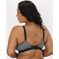 thumbnail image 6 of Medium Impact Wireless Sports Bra - Charcoal, 6 of 8