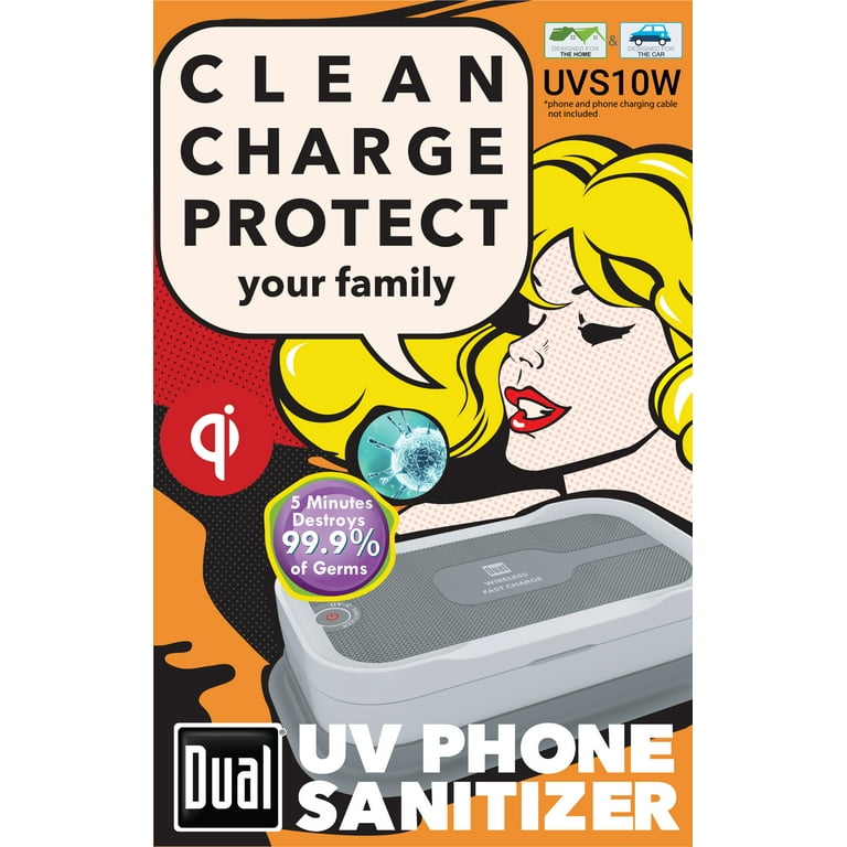 UV Cell Phone Sanitizer and Dual Universal Cell Phone hotsell Charger