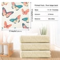 thumbnail image 6 of Yayeee 6 Pack Kitchen Dishcloths for Washing Dishes Soft Absorbent Microfiber Towels, Colorful Butterflies, 6 of 9