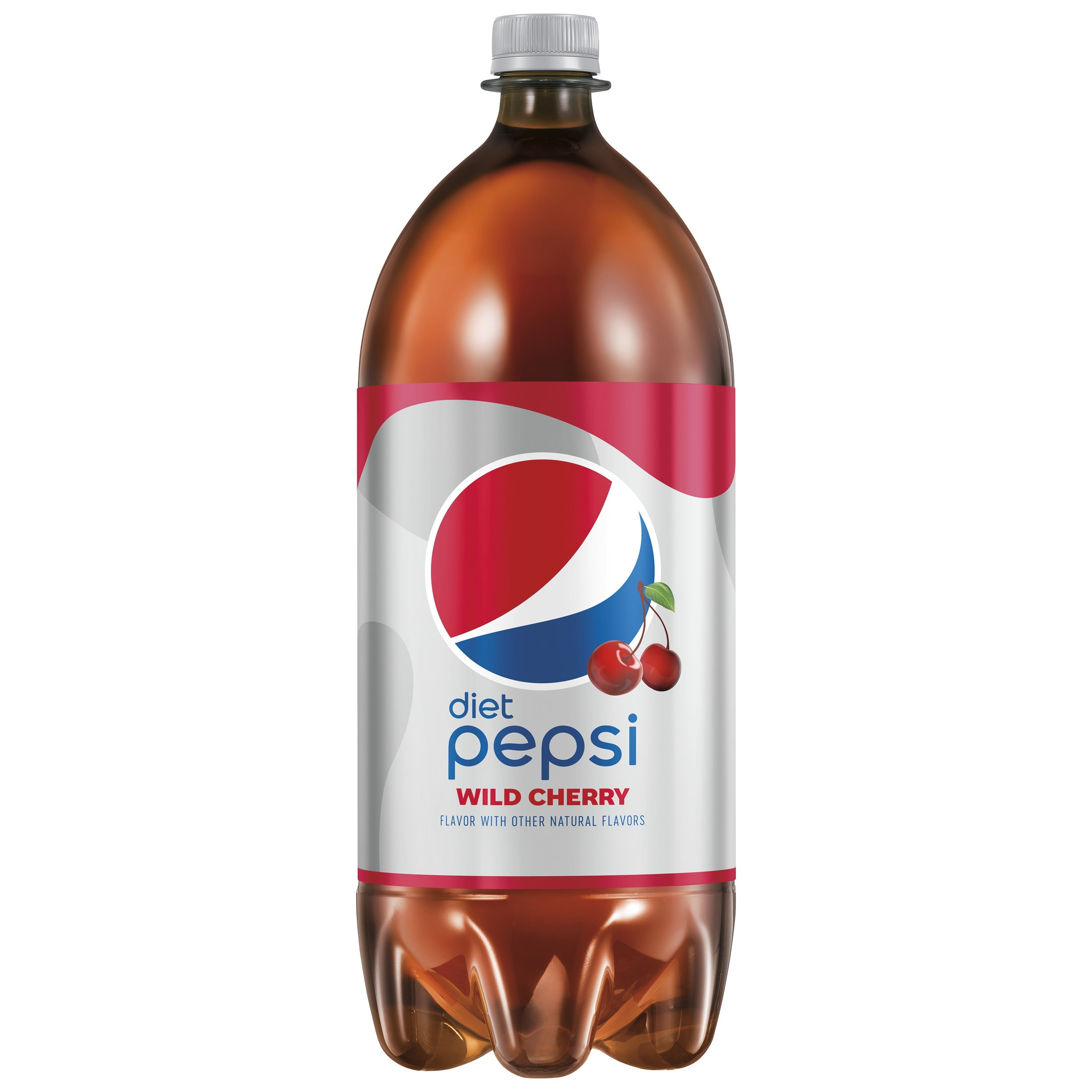 Diet Pepsi Cola Wild Cherry Soda Pop, 2 Liter Bottle