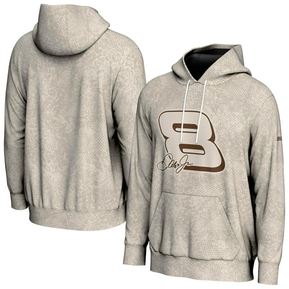 Men's-ProSphere  Tan Dale Earnhardt Jr. 2025 NASCAR Salutes Collection Pullover Hoodie