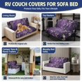 thumbnail image 6 of Uourmeti Jackknife Sofa Bed Covers Elastic Stretch, Compatible with Travel Trailer Futon Jackknife Sofa, Pet Friendly 2 Piece Slipcovers, 6 of 7