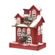 thumbnail image 1 of Casa Navidad Luces LED Edificios Mesa de mesa Escena de nieve Figuras Coleccionables Escultura Adorno para fiesta de Navidad Estilo B 22x14x30cm Sunnimix Casa de pueblo, 1 of 8