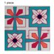 thumbnail image 1 of 1 unidad de pegatinas autoadhesivas retro para azulejos, impermeables, de PVC, removibles para pared., 1 of 7