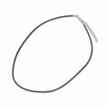 thumbnail image 5 of 100pcs Black Wax Leather Cord Necklace Rope Chain Clasp String Thread Cable Jewelry Making Accessories, 5 of 5