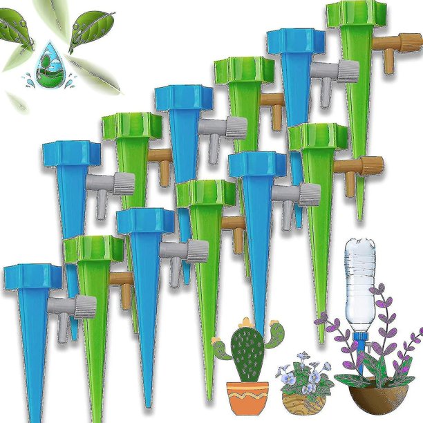 Sistema de riego por goteo Kit de riego de cono de planta de riego por goteo de 12 piezas