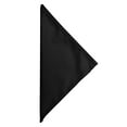 thumbnail image 2 of Ultimate Textile (3 Dozen) Poly-cotton Twill 20 x 20-Inch Cloth Dinner Napkins - for Restaurant and Catering, Hotel or Home Dining use, Black, 2 of 3