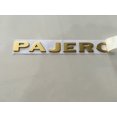 thumbnail image 1 of High Quality 3d For Pajero Letter Logo Abs Emblem Badge Stickers Car Body Side Logo Decal For Mitsubishi Pajero, 1 of 1