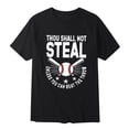 thumbnail image 5 of JLFKNG Mens Tee Shirts Summer Baseball Graphic Plus Size T Shirt Printed Solid Color Short Sleeve Suitable For Beach, Vacation, Traveling, 5 of 5