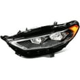 thumbnail image 3 of cciyu Headlight Assembly Replacement Fit 2017-2020 for Ford Fusion Factory FullHeadlamp Black Housing Clear Lens Driver Side FO2502347 HS7Z13008AA (Bulbs Not include), 3 of 3