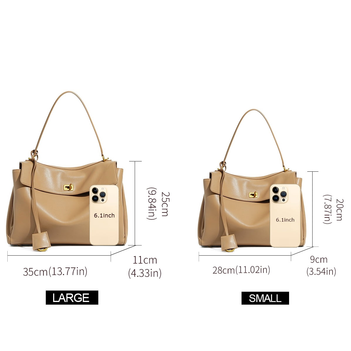 Soft Genuine Leather Rodeo Women's Bag Large Capacity Handbag Underarm Bag Casual Lazy Bag Niche Commuting Cowhide Shouder