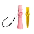 thumbnail image 3 of Yinanstore Flûte Kazoo Facile à Apprendre pour Spectacle de Performance pour Enfants Rose et Or, 3 of 8