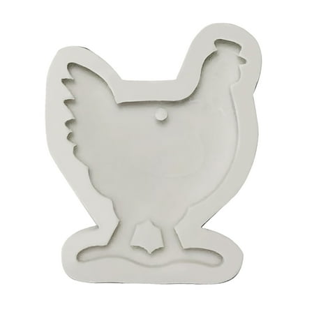 

Pgeraug DIY Easter Hen Silicone Molds Cake Molds Baking Tools Candle Molds Biscuits Molds Epoxy Molds A