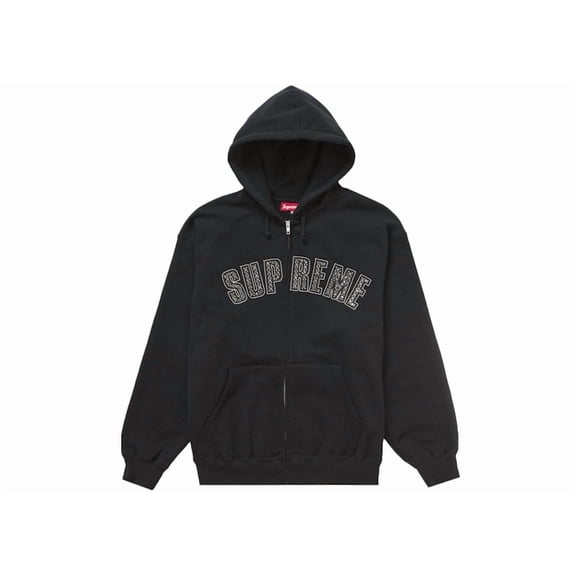 Supreme Men's b.b. Simon Zip Up Hooded Sweatshirt Black, from StockX