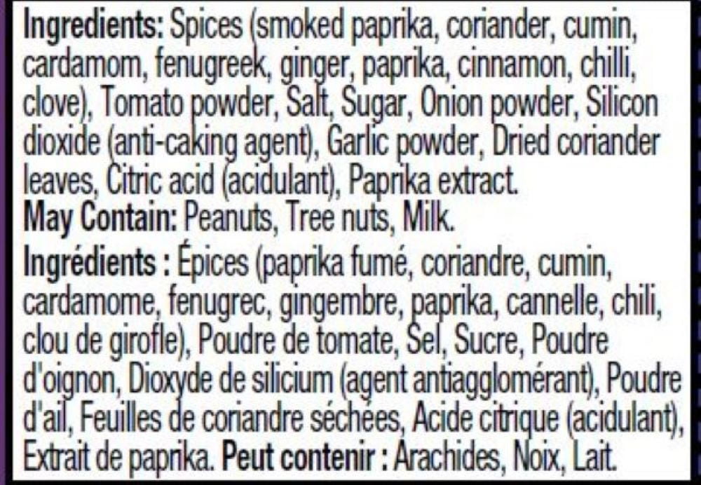 Patak's BBQ Poulet au Beurre Assaisonnement a Frotter, 25gr PATAK'S POULET AU BEURRE ASSASIONNEMENT A FROTTER, 25GR