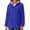 RoyalBlue, variant on Rosvigor Womens Sherpa Coats Winter Fleece Jackets Women Windproof Warm Parkas Coats with Hood