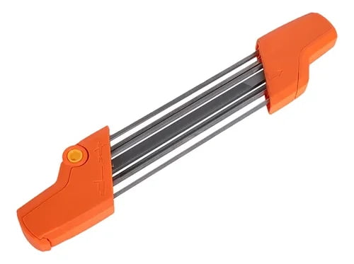2 In 1 Easy Mini File Chainsaw Chain Sharpener 3/8 P 4.0mm Saw Teeth Set Fast Sharpen With 2pcs 5/32 Inch Files Chain Sharpener - 1420