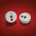 thumbnail image 1 of Show Chrome Turn Signal Relocation Inserts for Driving Light Kits, 1 of 2