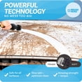 thumbnail image 3 of Brush Hero - Car Wheel Brush, Premium Automotive Detailer and Tire Brush Cleaning Kit for Bikes, Engines, Trucks, Boats, Equipment, Exhaust Tips, Premium Water-Powered Multi-Purpose Rim Brush, 3 of 7