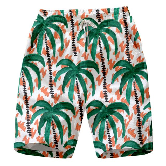 Pantalones cortos de playa informales con estampado Digital 3D para hombre, pantalones cortos de secado rápido a la moda para verano, parque de viajes, correr y deportes, natación Fivean unisex