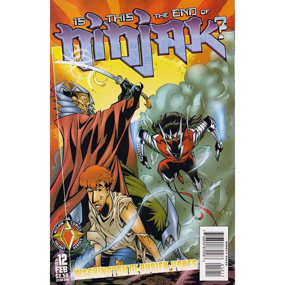 Ninjak (Vol. 2) #12 VF ; Acclaim Comic Book