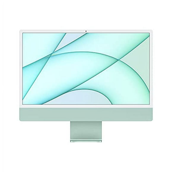 Apple iMac (24-inch, Apple M1 chip with 8-Core CPU and 7?core GPU, 8GB RAM, 256GB) - Green(New-Open-Box)