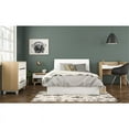 thumbnail image 4 of Pemberly Row Contemporary 2 Piece Full Size Bedroom Set in White, 4 of 6