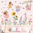 thumbnail image 1 of Adhesivos de pared Wondever Fairy Flower Elves Wildflower Sunflower, 1 of 5