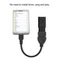 thumbnail image 4 of Noref Mini Android Mobile Phone OTG Connect Cable Date Adapter V8 Interface Micro USB to USB Female ,USB OTG Cable, Cable Converter, 4 of 8