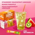 thumbnail image 2 of Dunkin&rsquo; Refreshers Singles To Go! Zero Sugar Powdered Drink Mix, 40 Ct Variety Pack, Energy from Green Tea, Aspartame-Free, No Synthetic Colors, 40 Single-Serve Packets, Just Add Water, 2 of 8