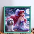 thumbnail image 2 of Kit Punto Cruz para Niña Bordado Con Hilo Algodón Ecológico 11CT Arte 50x50cm, 2 of 9