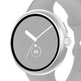 thumbnail image 4 of Película de vidrio templado completo + Protector de pantalla de cubierta para Google Pixel Watch (Plata) WDOplteas Para estrenar, 4 of 6