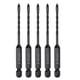 thumbnail image 1 of Uxcell 5pack brocas para mampostería, broca de concreto de 1/4" con vástago hexagonal de 3 mm, 1 of 6