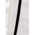 thumbnail image 2 of "Lido" White Laydown Tuxedo Slim Fit Shirt, 2 of 4