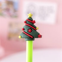 Hwkond Gel Ink Pen Christmas Gift Christmas Unisex Pen Student Stationery 2ML on Clearance