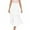White, variant on Lolmot Skirts for Women Trendy Summer Elastic High Waist Maxi Skirts Solid Casual Flowy Tiered Ruffle A Line Swing Long Skirt