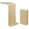 thumbnail image 2 of MDS Pack of 20 Cheesecloth Table Runner 17x108 Inch Long, 2 of 5