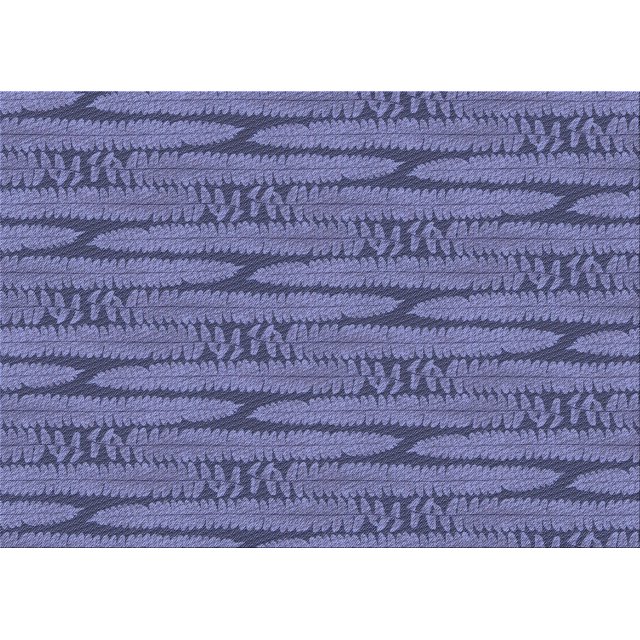 Ahgly Company Tapis d'Intérieur Lavables à la Machine pour la Zone de Pervenche Profonde, 2' x 4'