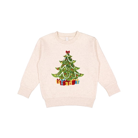 Inktastic Christmas Tree Toddler Sweatshirt