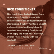 Just Nutritive Grow New Hair Conditioner for Fuller Thicker Hair Growth, Conditions Scalp and Hair for Men and Women, 16oz