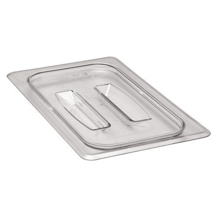 Food Pan Lid 1/4 Camwear Handle Clear