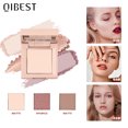 thumbnail image 2 of QIBEST-paleta de sombra de ojos mate para mujer, maquillaje nacarado brillante, resaltador de rubor facial multifuncional, Cosméticos femeninos, 2 of 5