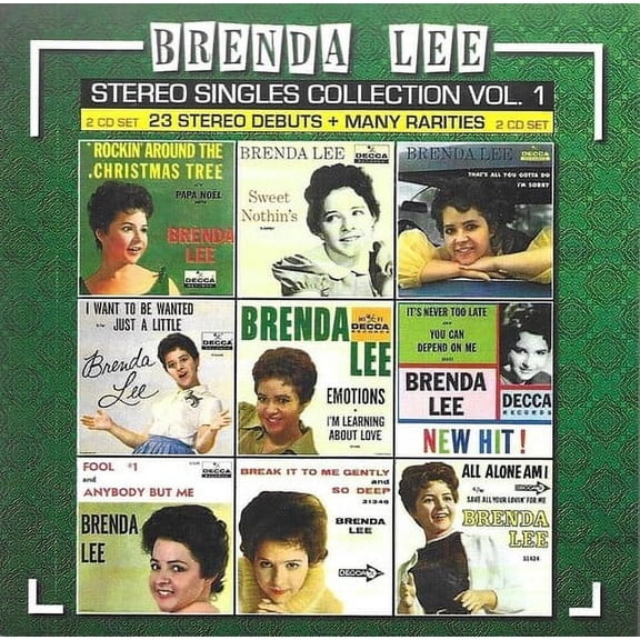 Brenda Lee - Stereo Singles Collection 1-2 CD 61 Cuts - Music & Performance - CD