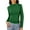 Dark Green, variant on Airmenty Women's Long Sleeve Ribbed Knit Top CasualBoat Neck Tunic Sweaters Basic Tees for Going Out Layering Spring