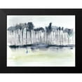 thumbnail image 2 of Goldberger, Jennifer 24x19 Black Modern Framed Museum Art Print Titled - Treeline Splash I, 2 of 5