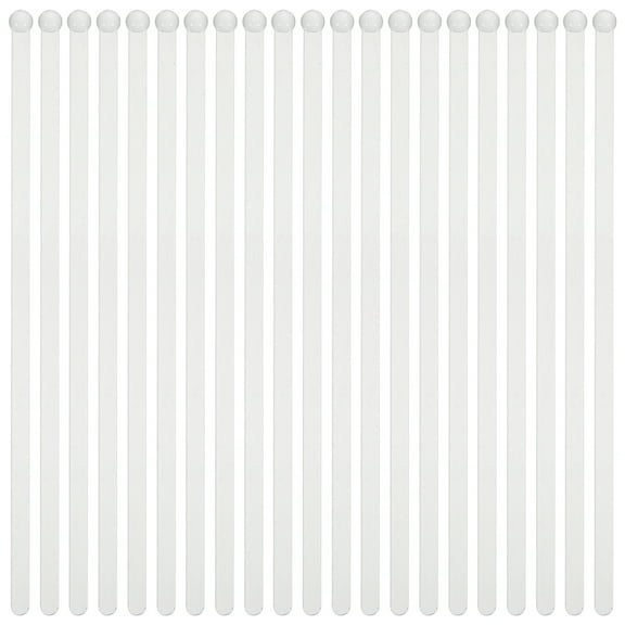 HOKARUA 100pcs Coffee Stirring Sticks Disposable Bar Stirring Rods Juice Cocktail Wine Stirrers