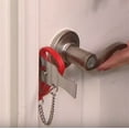 thumbnail image 2 of Anti-Theft Portable Door Blocker Lock for Hotel Room Security, 2 of 3