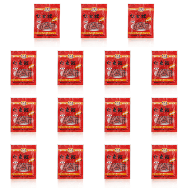 Cebo Pesca Carpa Alimento Herbívora Granular (carpa Gusano) Rojo