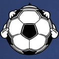 thumbnail image 2 of CafePress - Soccer Baby Maternity Dark T Shirt - Maternity Dark T-Shirt, 2 of 3